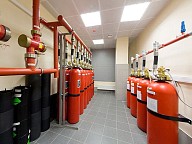 Установка системы пожаротушения Установка системы пожаротушения